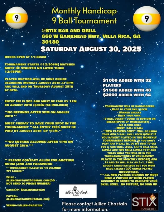 Tournament Rules Image